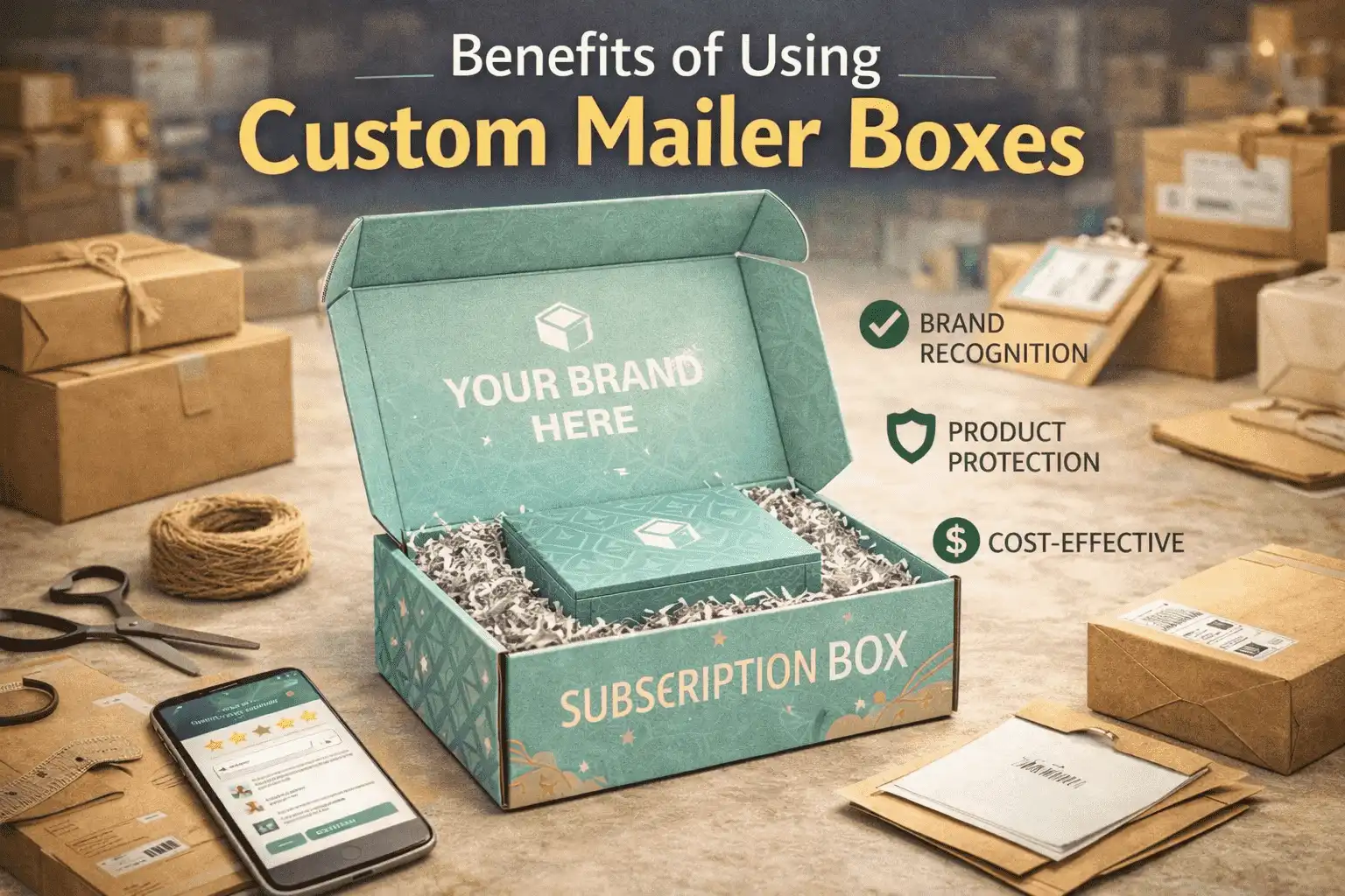 Benefits of Using Custom Mailer Boxes